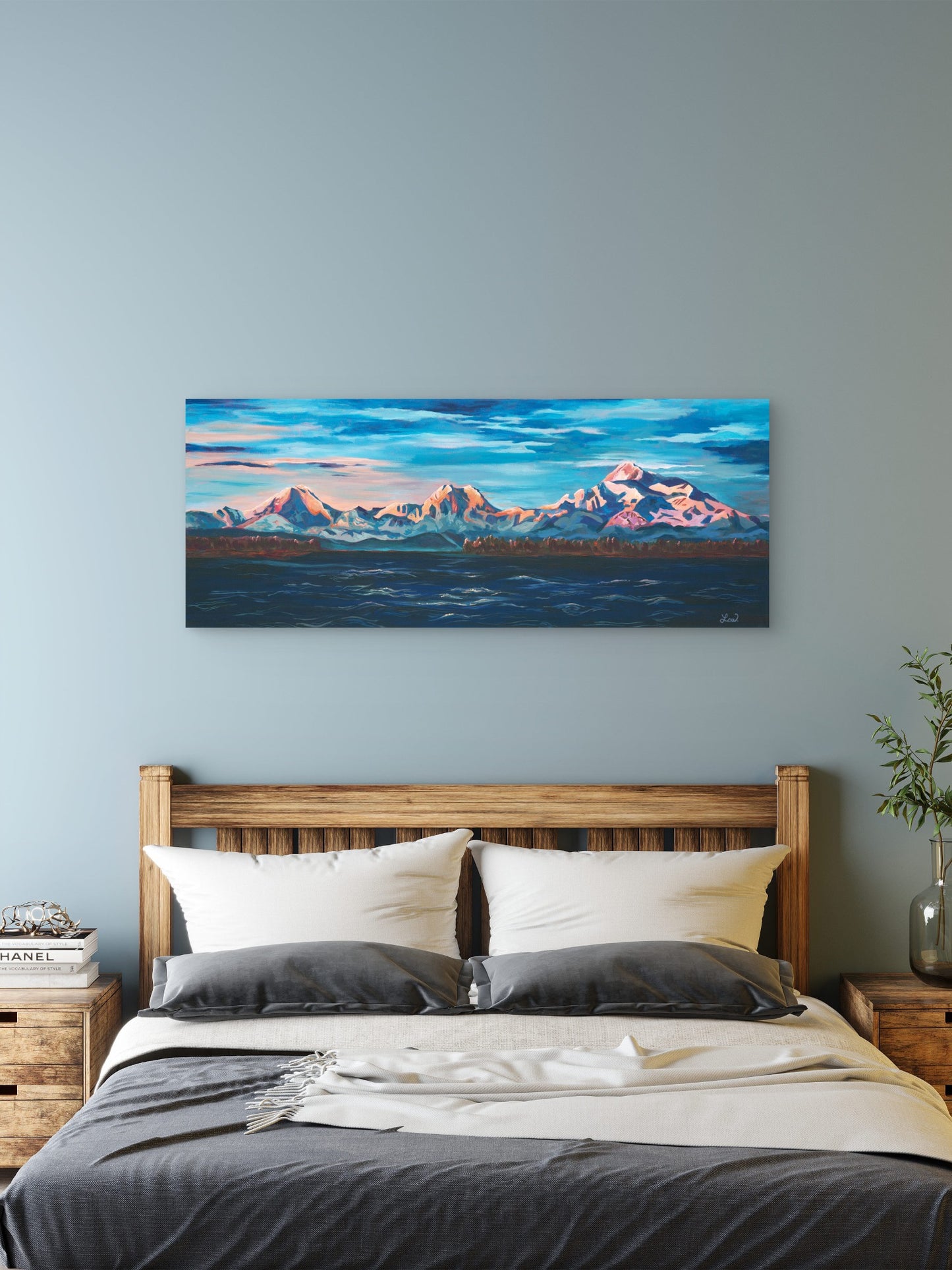 Alpine Glow Alaska Range