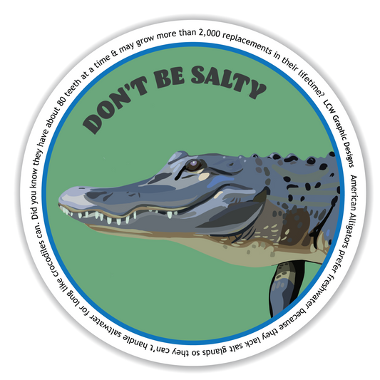 American Alligator Sticker