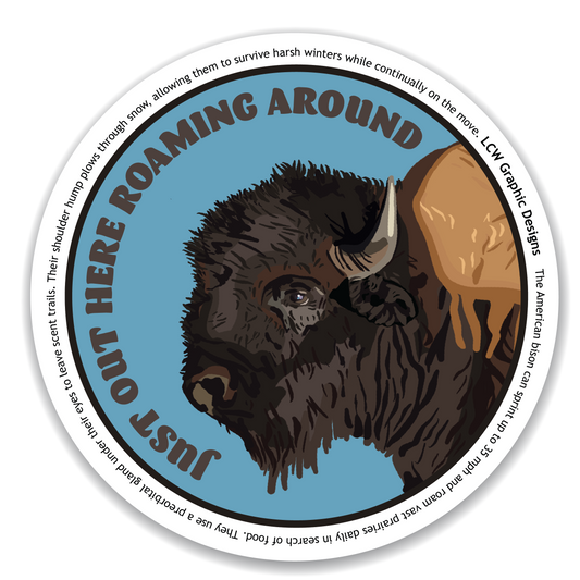American Bison Sticker