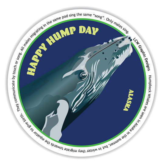Humpback Whale Sticker