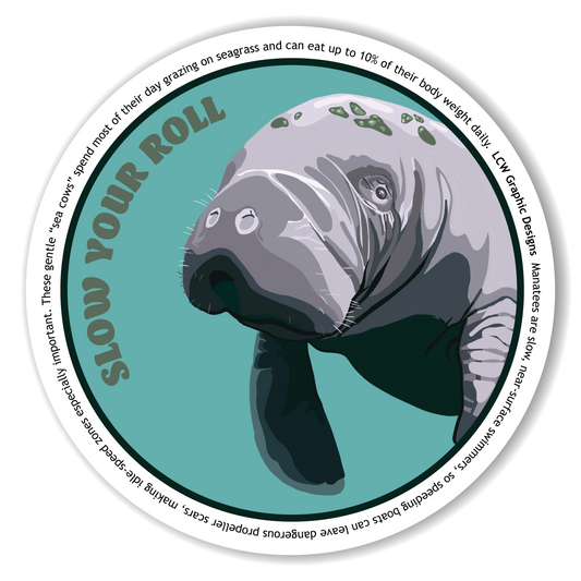 Manatee Sticker