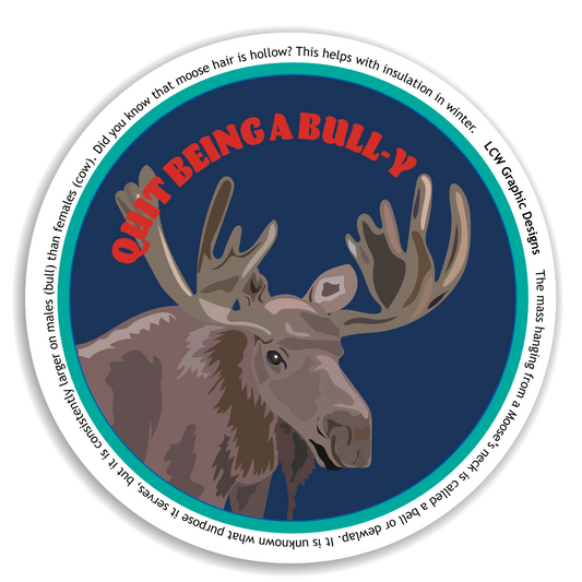 Moose Sticker