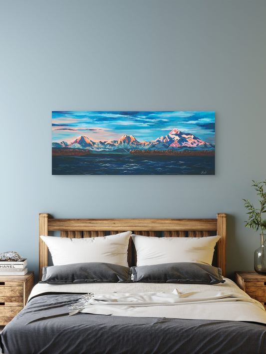 Alpine Glow Alaska Range
